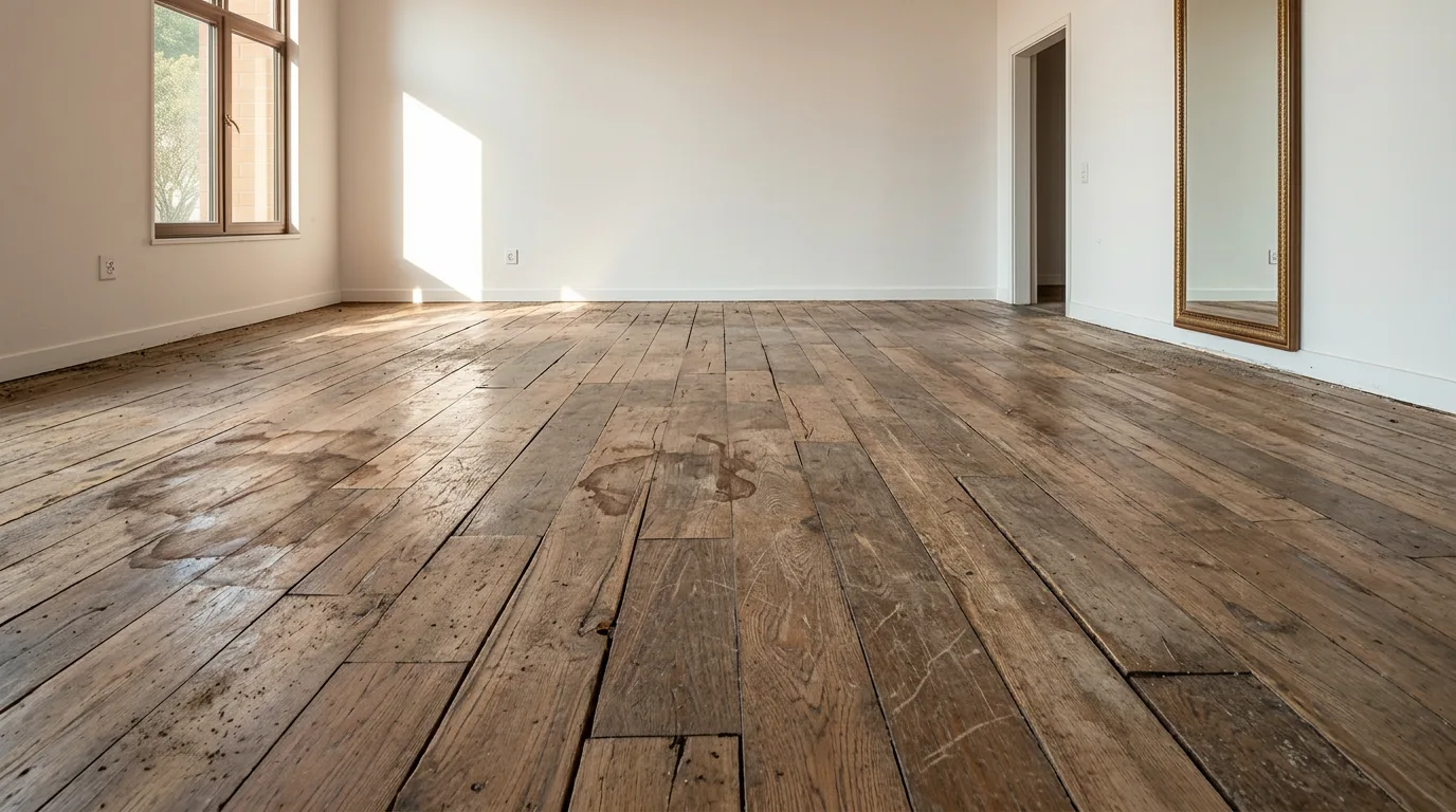 Sala que parecia perdida virou destaque da casa – Antes